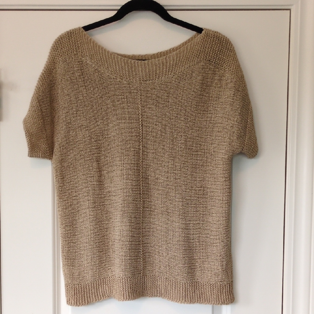 Cable & Gauge Women's Beige Sweater